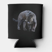 Jaguar Diablo schwarze Dose ist 2-seitig kühler Dosenkühler (Vorderseite)