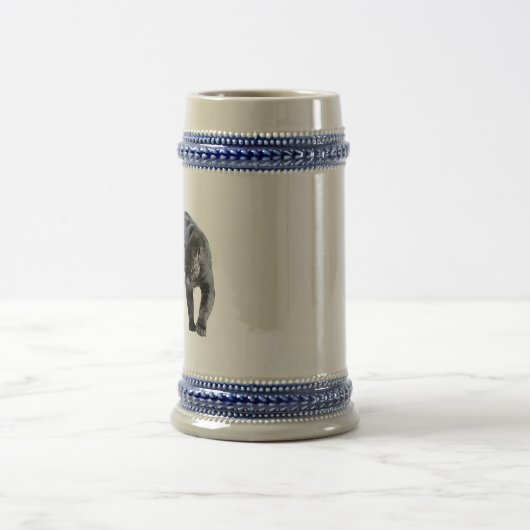 Jaguar Diablo stein Bierglas (Mittel)