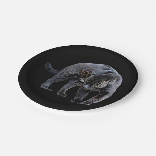 Jaguar Diablo Teller (Schrägansicht)