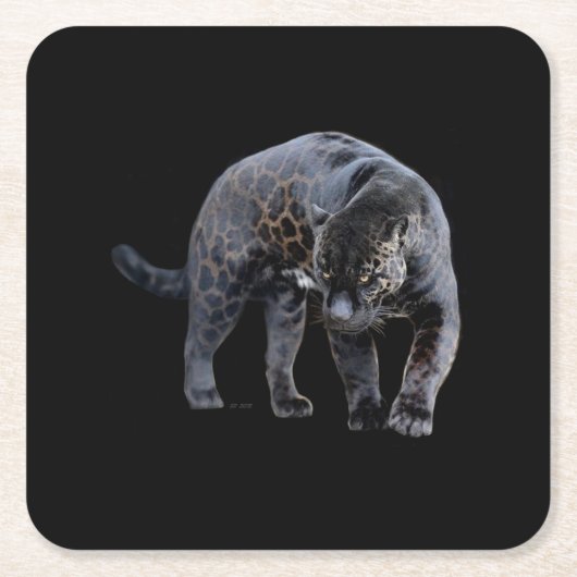 Jaguar Diablo Untersetzer (Vorderseite)