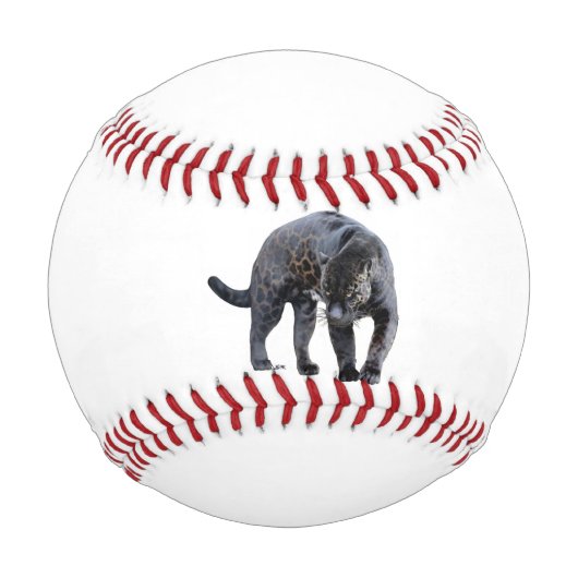 Jaguar Diablo weißer Baseball (Vorderseite)