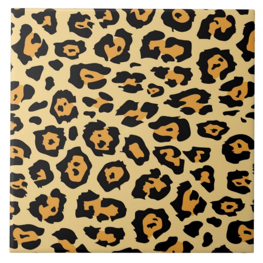 Jaguar-Druckfliese Fliese (Vorderseite)