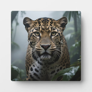 Jaguar-Dschungelporträt Fotoplatte