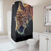 Jaguar Duschvorhang (Beispiel)