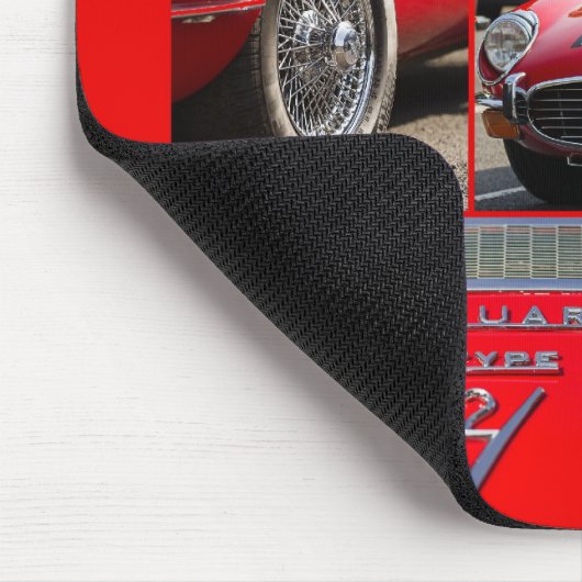 Jaguar E-Artiges V12 Mousepad (Ecke)