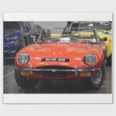 Jaguar-E-Packpapier Geschenkpapier (Flach)