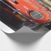 Jaguar-E-Packpapier Geschenkpapier (Ecke)