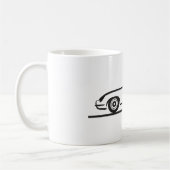 Jaguar-E-Typ-Coupe Kaffeetasse (Links)