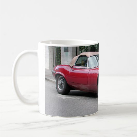 Jaguar E Typ Kaffeetasse (Links)