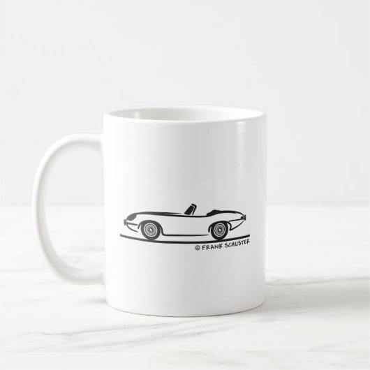 Jaguar-E-Typ Kaffeetasse (Links)