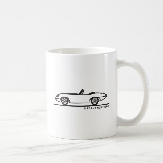 Jaguar-E-Typ Kaffeetasse (Rechts)