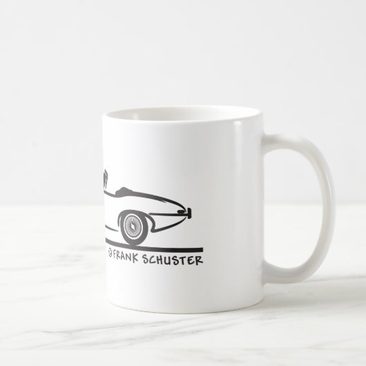 Jaguar-E-Typ Kaffeetasse (Rechts)