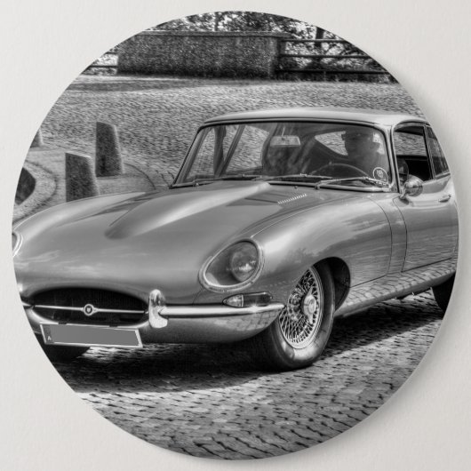 Jaguar E-Type Button (Vorderseite)