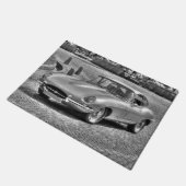 Jaguar E-Type Fußmatte (Schrägansicht)