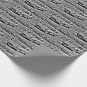 Jaguar E-Type Geschenkpapier (Ecke)