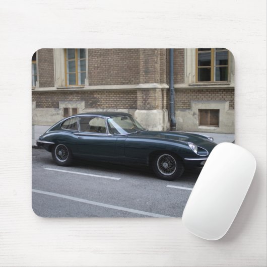 Jaguar E-Type-Hardtop Mousepad (Mit Mouse)