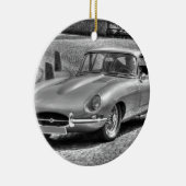 Jaguar E-Type Keramik Ornament (Rechts)