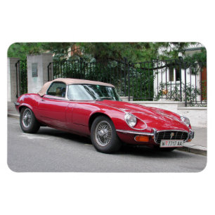 Jaguar E-Type Magnet