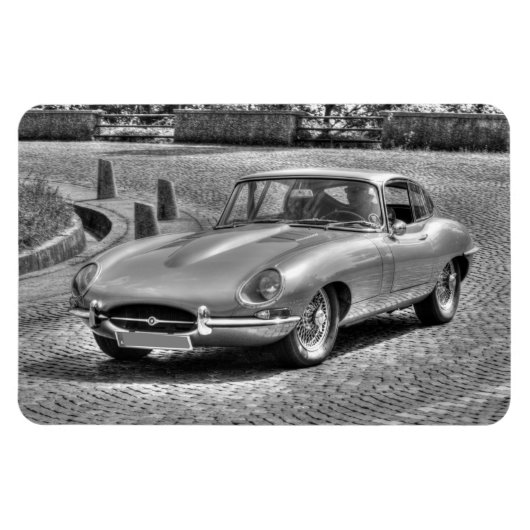 Jaguar E-Type Magnet (Horizontal)