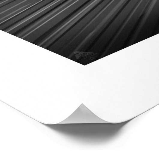 Jaguar E-Type Poster (Ecke)