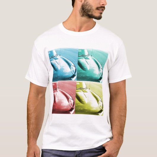 Jaguar E-Type T-Shirt (Vorderseite)