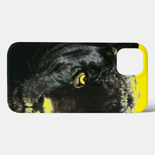Jaguar Eye Pop Art Style Case-Mate iPhone Hülle (Rückseite (Horizontal))