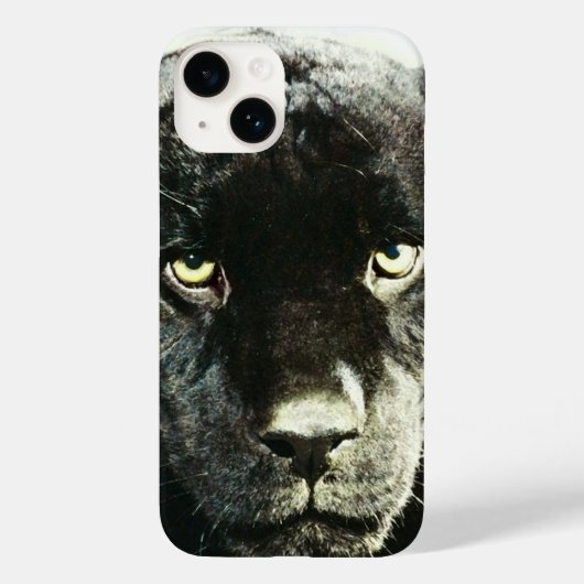 Jaguar Eyes Case-Mate iPhone Hülle (Rückseite)
