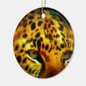 Jaguar Eyes Keramikornament (Links)