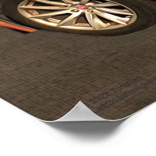 Jaguar F-TYPE Coupe POSTER (Ecke)