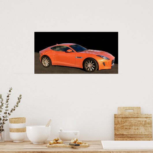 Jaguar F-TYPE Coupe POSTER (Küche)