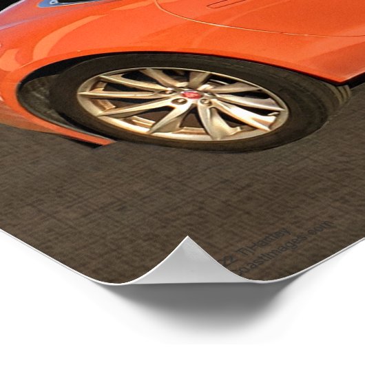 Jaguar F-TYPE Coupe POSTER (Ecke)