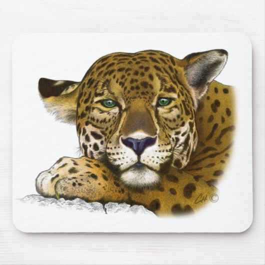 Jaguar färbte mousepad (Vorne)