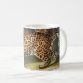 Jaguar (Felis onca) Illustration Kaffeetasse (VorderseiteRechts)
