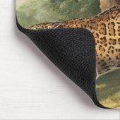 Jaguar (Felis onca) Illustration Mousepad (Ecke)