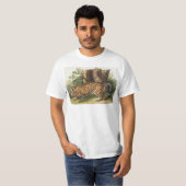 Jaguar (Felis onca) Illustration T-Shirt (Vorne ganz)