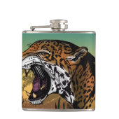 Jaguar Flachmann (Vorderseite)