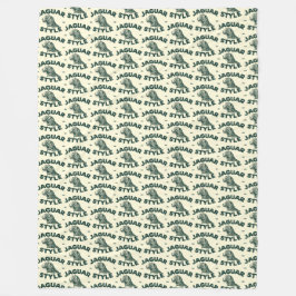 Jaguar Fleece Blanket