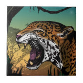 Jaguar Fliese (Vorderseite)