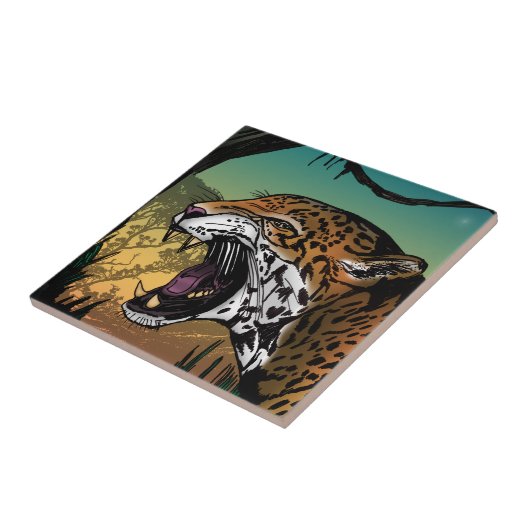 Jaguar Fliese (Seite)