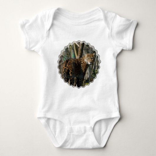 Jaguar-Foto-Baby-T - Shirt (Vorderseite)