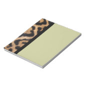 Jaguar Fur Foto Print Notizblock (Rotiert)