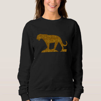 Jaguar für Frauen Mädchen Panther Tier Sweatshirt