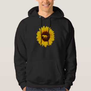 Jaguar für Frauen Männer Panther Animal Sunflower Hoodie