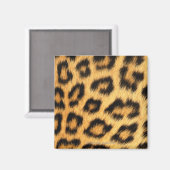 Jaguar Fur Magnet (Vorderseite/Rückseite)