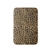 Jaguar Fur Print Bath Mat Badematte (Vorderseite Vertikal)