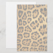 Jaguar Fur Print Briefpapier (Vorne/Hinten)