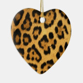 Jaguar Fur Print Keramik Ornament (Rechts)