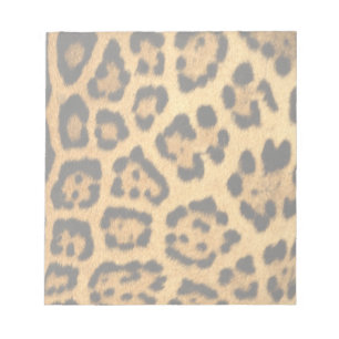 Jaguar Fur Print Notizblock