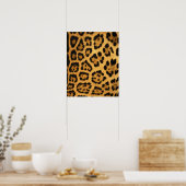 Jaguar Fur Print Poster (Küche)