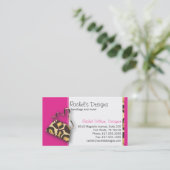 Jaguar-Geldbeutel Visitenkarte (Stehend Vorderseite)